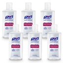 PURELL PRIME DEFENSE Advanced Hand Sanitizer, 85%, Maximum Strength Formula, 4 fl oz Travel Size Bottles (Pack of 6), 3499-04-EC