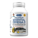 ANDREW MOINSMAN Maximum Essential Omega-3 Orange - 180 Softgels - Ultra-Pure, Haute puissance Omega-3 Huiles. Haut DHA, pas de soulèvement de l'estomac, pas de contaminants, pas de mercure. Petits softgels faciles à avaler