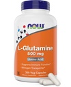 Jetzt L-Glutamin 500mg 300 Veg Kapseln - Non-GMO Supplement - Vegan Lglutamin Caps