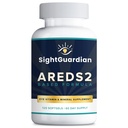 Supplément à base de vitamine-minéral des yeux AREDS2 (120 ct. 60 jours d'approvisionnement) - Supplément à base de vitamine-minéral des yeux AREDS2 - Formule faible en zinc - Supplément à la vision des yeux et vitamine