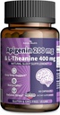 400mg L-Theanine avec 200mg Supplément Apigenin pour la relaxation naturelle du sommeil et le soulagement du stress - sans gluten, sans OGM, sans remplissage - Fabriqué aux États-Unis