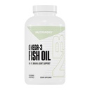 Suppléments d'huile de poisson NutraBio Omega 3, 2000mg, 400 Softgels - Supplément acide gras DHA Omega 3 pour aider à soutenir un cœur en santé