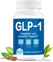 GLP-1 Supplement Support, GLP-1 Unterstützung mit natürlich Probiotic, Multiple Extract, GLP 1 Beilage für Gut, Energie, Gesamtgesundheit undLevels - 60 Kapseln(1pc)