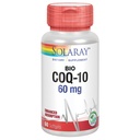 SOLARAY Bio CoQ-10 60 mg , Absorption accrue , Vitamines A et E , Heart sain et soutien énergétique cellulaire 60 Softgels