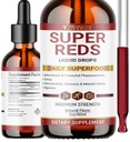 Liquid Super Reds Phytonutriment Superfood Drops (Drops) Phytonutriment Mélange contenant des polyphénols