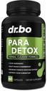 DR. BO para Cleanse Human Detox Guard - Prise en charge des pilules intestinales pour les humains - Supplément intestinal Pro Gut pour la santé Estomac pour les adultes - Herbal Wormwood Black Walnut Complex & Cloves - 60 Capsules