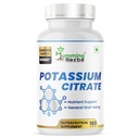Potassium Citrate 500mg, 180 Vegan Capsules | 192mg Elemental Potassium Per Serving, Non-GMO