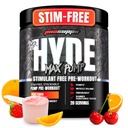 PROSUPPS M. Hyde Max Pump Pre Workout Powder - Stim-Free Preworkout supporte le débit sanguin, le volume musculaire et l'endurance - Sans caféine sans oxyde nitrique Gym et suppléments de fitness (Fruit Punch, 20 portions)