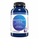 MD. Life Magnésium Oxyde 400mg Capsules - Supplément Magnésium à haute absorption pour les crampes des jambes, le sommeil et la santé vasculaire - 30 Capsules - Pills non OGM pour les femmes