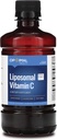Liposomale Vitamin C Flüssigkeit - 1250mg - Optimale Absorption - Leistungsstarke Antioxidanz- und Immununterstützungsergänzung