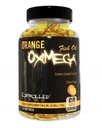 LABES CONTRÔLÉS Orange Oximega Supplément d'huile de poisson 120 Softgels, EPA et DHA, 2000mg Oméga- 3 Acides gras, Citrus-Flavor, Softgels sans Burpless