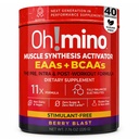 Supplément aux acides aminés essentiels. Poudre sans stimulant. Tous les 9 AEA, BCAA et l'Amino parfait pour les entraînements, Amino Energy, et pour construire le muscle, et récupérer plus rapide.