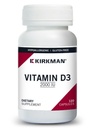 Capsules de vitamine D-3 2000 UI - Hypo - 120 ct