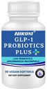 Nikoni GLP-1 Probiotics Plus 450Billion CFU with Prebiotics, Supports Metabolism & GLP-1 Pathways, 90 Vegan Softgel, 1 Softgels Daily.
