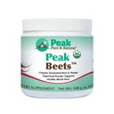Betteraves fermentées biologiques Peak Pure & Natural Peak - Poudre de betteraves fermentées bio Poudre de boisson Superfood - Supplément à l'oxyde nitrique pour la pression artérielle normale