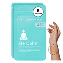 The Good Patch Be Calm Hemp Relaxation Patches (8 Total Patches) | Hemp Extract, Ashwagandha and Passionflower Patches for Stressful Days, Travel, Flying and Evening Unwind Support