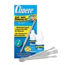 Clinere Earwax Removal Kit, Safely and Gently Clean Ear Wax, Itch Relief, Works Instantly .5oz Carbamide Peroxide, 4 Count