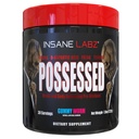 Insane Labz Possessed Low Stimulant Testosteron Boosting Pre Workout Pulver, geladen mit D Aspartic Säure und Kreatin von AMPiberry und OXYgold, 30 Srvgs, Gummy Worm