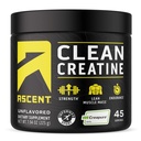 Poudre monohydratée de créatine à ascension propre - 5G par portion, supplément créapure - non aromatisé, 45 portions