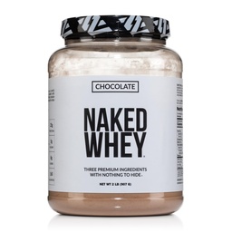 NAKED Whey Chocolate Protein Powder - Nur 3 Zutaten - Gras Fed Whey Protein Powder, Organic Chocolate and Organic Coconut Sugar, No GMO, No Soy und Gluten Free - 24 Portionen