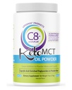 LifeSense C8 enrichi en poudre d'huile MCT non aromatisée provenant de l'huile de coco, Keto-friendly, développé par PhD Nutrition aux États-Unis, carburant optimal pour le cerveau et le corps