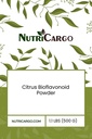 NutriCargo Citrus Bioflavonoid Powder (Citrus sinensis/Citrus aurantium) 1.1 lb / 500g Bulk Bag — Ground Flavonoid Extract for Blending & DIY Formulations