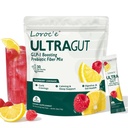 UltraGut GLP-1 Booster Fiber Mix Drink, Raspberry Lemonade, 30 Servings