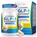 SXOSXO GLP-1 Supplement – Appetite Control Formula with Synbiotics - Prebiotic and Probiotic for Women & Men, Boost Metabolism & Support Gut Health, 90 Capsules