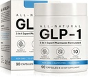 GLP-1 Supplement - Multiple Prebiotic & Probiotic for Appetite & Metabolic Support, GLP1 Activate Natural Formula - 90 Capsules