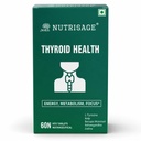 Thyroid Health Supplement | L-Tyrosine, Ashwagandha, Kelp, Selenium, Zinc, Magnesium & Vitamin B12 | Supports Thyroid Function, Energy, Metabolism & Focus | 60 Veg Tablets