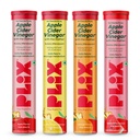 THE PLANT FIX Apple Cider Vinegar Effervescent Tablet with mother | Supports Metabolism & Appetite Control I With 500mg ACV, Vit B6 & B12 I No Maltodextrin, No Added Sugar I Pack of 4 (60 tablets)