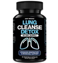 Lung Cleanse Detox, 60 jours Cleanse - Soutient la santé pulmonaire dans les systèmes bronchiaux et respiratoires - Arrêter et arrêter de fumer Aides - Detox à base de plantes pour les poumons