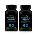 Nutriosys Choline and Inositol 500mg - 90 Veg Capsules (Pack of 2)