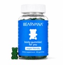 BEARVANA Peach Support Gommies pour les femmes Supplément à base de plantes avec 9 botaniques incluant racine de maca, fenugré et gingembre