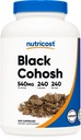 Nutricost Black Cohosh 540mg, 240 Capsules - Non-GMO, Gluten Free