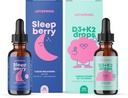 JoySpring Vitamin D3 K2 für Kinder kann gesundes Immunsystem Vitamin D für Kinder und flüssiges Melatonin für Kinder Schlafunterstützung unterstützen