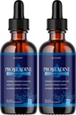 (2 Pack) Prostadine gouttes - Formule officielle de gouttes Prostadine pour les hommes, Prostadine Avis, Prostadine Supplément, Prostadine Natural Liquid Support, Prostadine goutte formule, 2 bouteilles pendant 2 mois