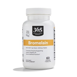 Marché des aliments entiers, Bromelain, 60 CT