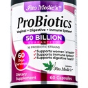 FITO MEDIC'S Lab - Probiotiques pour les femmes - 50 Million CFU de probiotiques- 60 Jours Servir s -probiotiques pour la santé digestive- 16 - probiotique - Blend. Promouvoir l'équilibre digestif.