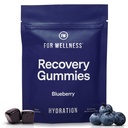 Pour la récupération de bien-être Gummies Hydrate de bleuets et suppléments antioxydants pour l'hydratation, l'énergie et la performance après l'entraînement