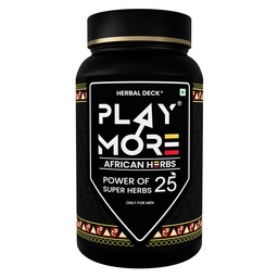 Original Play_Mor Powder African Herbs | Natural Ingredients for Overall Health & Balanced Lifestyle | Powder for Stamina and Immunity- 150g (Pack of 1)