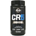 PMD Sports CR5 Complexe professionnel de créatine - Amélioration de la récupération, réduction de la douleur, gain de masse musculaire maigre - Power 5 mélange de créatine pour la force, l'endurance et la récupération (240 gélules de créatine)