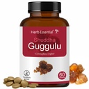 Herb Essential Shuddha Guggulu 500 mg Tablets, 60 Count | Ayurvedic Herbal Supplement for Daily Use