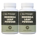 Principe Zen Organic Moringa Oleifera. Ultra-Premium. Fournit un Boost All Natural Energy et Multi-Vitamine. Un super aliment cru, végétalien, sans OGM et sans gluten. 360 capsules.