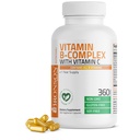 Bronson Complexe Vitamine B avec vitamine C - Immune Santé, Soutien énergétique et système nerveux - Non-OGM, 360 Capsules végétariennes