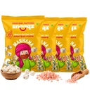 Snaaqz Himalayan Pink Salt Makhana | Guilt-Free, Low Calorie & High Protein | Perfect for Evening Hunger | Roasted Fox Nuts Pack Of 4(30gm Per Pack)