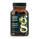 Gaia Herbs Thyroïde Support - Fabriqué avec Ashwagandha, Kelp, Brown Seaweed & Schisandra pour soutenir l'équilibre métabolique sain et le bien-être général* - 120 Capsules Phyto-Liquides Vegan (approvisionnement de 40 jours)