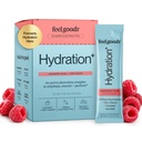 Sensation de produits Hydratation Hero, 1000mg Poudre d'électrolytes, Sans sucre, Magnésium, Aloe Vera organique, L Theanine, Vitamine C & B12, Keto, Vegan, Packets d'électrolytes, Framboise bleue, 15 Compte