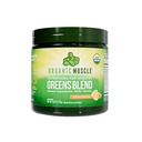 Poudre de Super Greens de Muscle Biologique Poudre de Superfood Biologique avec Probiotiques, Spiruline, Chlorella et Matcha