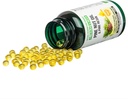 Siberian Green Pine Nut Öl w/Pine Resin Kapseln 200 Softgels Wild Harvested Sibirien Altai kalt gepresst Unrefined